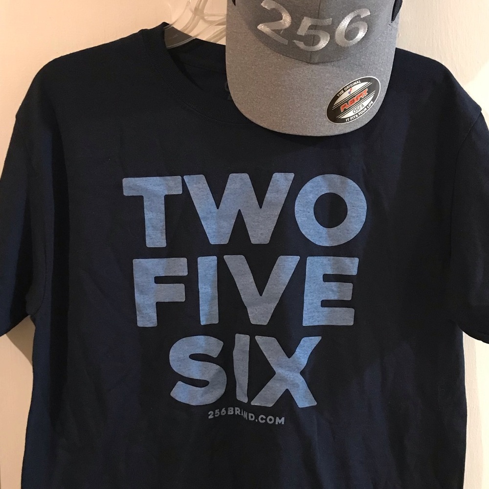 Blue two five six t-shirt